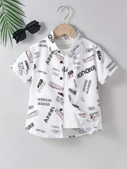 Little Trends Kids Designer Shirt Combo Pack of 3 | Stylish Printed Shirts for Boys