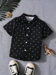 Little Trends Kids Designer Shirt Combo Pack of 3 | Trendy Printed Shirts for Boys