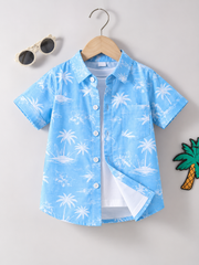 Little Trends Kids Designer Shirt Combo Pack of 3 | Stylish Printed Shirts for Boys